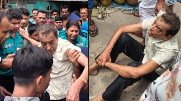 খুলনায় আ.লীগ নেতাকে গণধোলাই শেষে পুলিশে সোপর্দ