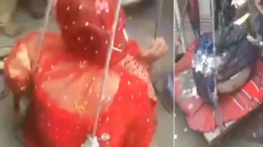 মেয়ের জন্য এ কেমন মানত?