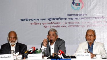 গণতন্ত্র ফেরাতে একমাত্র পথ নির্বাচন: মির্জা ফখরুল