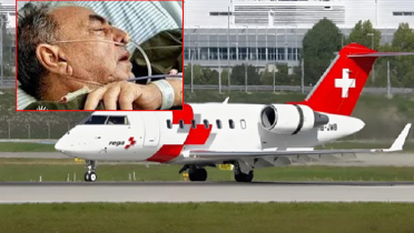 মির্জা আব্বাসকে নিয়ে ঢাকা ছাড়ল এয়ার অ্যাম্বুলেন্স মির্জা আব্বাসকে নিয়ে ঢাকা ছাড়ল এয়ার অ্যাম্বুলেন্স