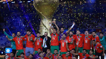 বিস্ময়কর উত্থানে ফিফা ট্রফি জয় মরক্কোর বিস্ময়কর উত্থানে ফিফা ট্রফি জয় মরক্কোর