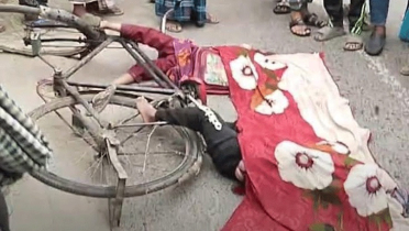 ট্রাক চাপায় প্রাণ গেল ভাই-বোনের 