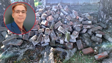 যুবদল নেতার বিরুদ্ধে সড়কের ইট আত্মসাতের অভিযোগ