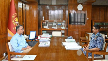 প্রধানমন্ত্রীর সঙ্গে বিমান বাহিনী প্রধানের সাক্ষাৎ প্রধানমন্ত্রীর সঙ্গে বিমান বাহিনী প্রধানের সাক্ষাৎ