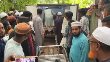 ফরিদপুরে গ্রামের বাড়িতে চিরনিদ্রায় রাইসা