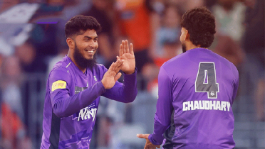 বিগ ব্যাশে দুর্দান্ত রিশাদদের হোবার্ট প্লে-অফে বিগ ব্যাশে দুর্দান্ত রিশাদদের হোবার্ট প্লে-অফে