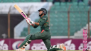 রিশাদের ঝড়ো ইনিংসে বাংলাদেশের লড়াকু পুঁজি