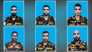 সন্ত্রাসী হামলায় নিহত ৬ শান্তিরক্ষীর মরদেহ দেশে পৌঁছেছে