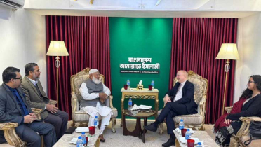 জামায়াত আমীরের সঙ্গে জার্মান রাষ্ট্রদূতের বৈঠক