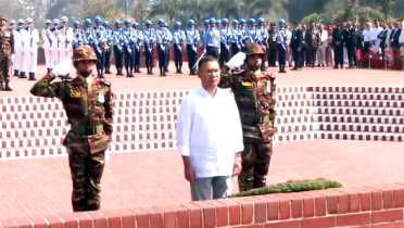 জাতীয় স্মৃতিসৌধে প্রধানমন্ত্রী তারেক রহমানের শ্রদ্ধা