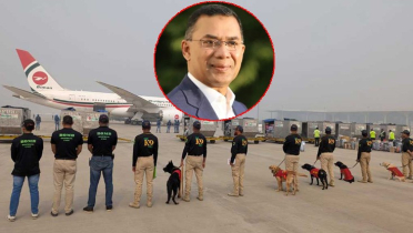 তারেক রহমানের আগমণ ঘিরে বিমানবন্দরে নিরাপত্তা বলয়