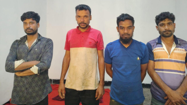 দেয়াল কেটে ওয়েল্ডিং মেশিন চুরি, দুই ভাইসহ আটক ৪