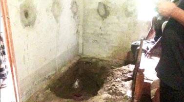 মা-বাবারে খুন করে খাটের নীচে পুঁতে রাখে ছেলে