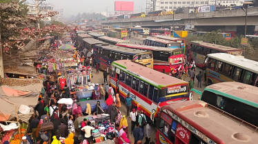 নির্বাচন ঘিরে নাড়ির টানে শহর ছাড়ছে মানুষ
