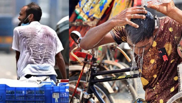 তীব্র গরমে অতিষ্ঠ ঢাকাবাসী