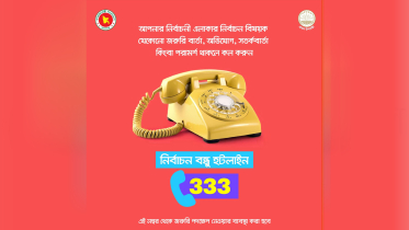 নির্বাচনী এলাকার অনিয়ম জানাতে কল করুন ৩৩৩ নম্বরে