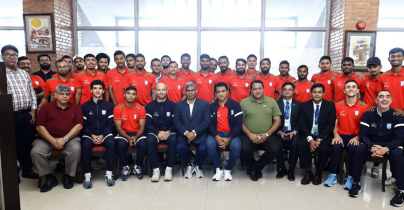দেশে ফিরেছে বাংলাদেশ ফুটবল দল