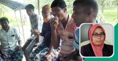 বিএনপি নেত্রী গ্রেফতারে এলাকায় মিষ্টি বিতরণ