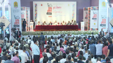প্রধানমন্ত্রীর উদ্বোধনে একুশে বইমেলার দুয়ার খুলল