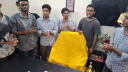 বেরোবিতে প্রক্টরের চেয়ারে শাড়ি-চুড়ি রেখে তোপের মুখে সমন্বয়করা