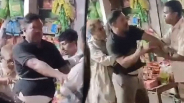 খুঁটিতে বেঁধে প্রধান শিক্ষককে মারধরের ভিডিও ভাইরাল