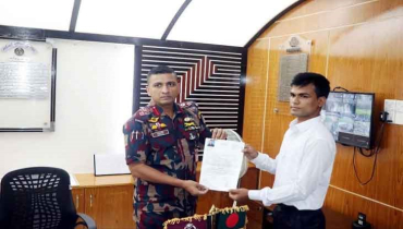 বিজিবিতে চাকরি পেলেন সেই ফেলানির ছোট ভাই 