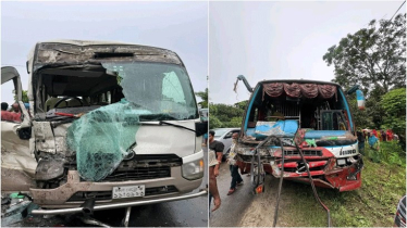 দুর্ঘটনার কবলে ইবির শিক্ষকবাহী বাস, আহত ৮
