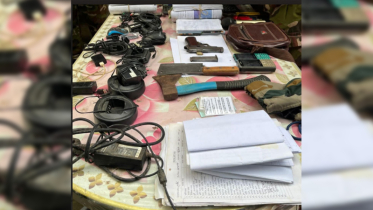 ইউপিডিএফ আস্তানায় সেনা অভিযানে অস্ত্র-গুলি উদ্ধার