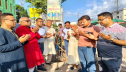 জুলাই শহীদ আশিক ‘স্ট্রিট মেমোরি স্ট্যাম্প’র ভিত্তিপ্রস্তর উদ্বোধন 