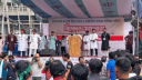 আ.লীগ নিষিদ্ধের দাবিতে এনসিপির সমাবেশ চলছে