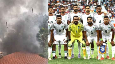 বাংলাদেশ টিম হোটেলের পাশের ভবনে আগুন, আতঙ্কে জামালরা