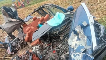 নাটোরে ট্রাক-মাইক্রোবাস সংঘর্ষ, নিহত ৬
