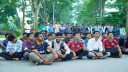 ৩ দফা দাবিতে রাবিতে শিক্ষার্থীদের অবস্থান কর্মসূচি