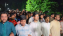 রাকসু নির্বাচন পেছানোর প্রতিবাদে ছাত্রশিবিরের বিক্ষোভ মিছিল
