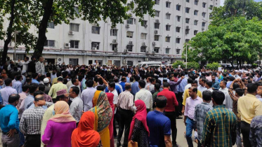 সচিবালয়ে কর্মীদের আজও বিক্ষোভ