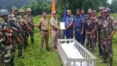পতাকা বৈঠকের পর বাংলাদেশি তরুণের মরদেহ হস্তান্তর