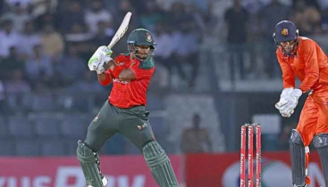 তানজিদের ফিফটিতে নেদারল্যান্ডসকে উড়িয়ে সিরিজ বাংলাদেশের