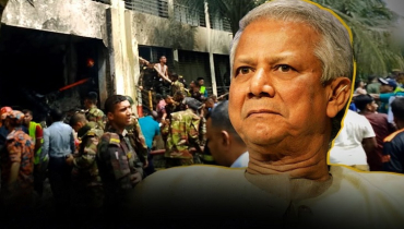বিমান বিধ্বস্তে হতাহতের ঘটনায় প্রধান উপদেষ্টার শোক