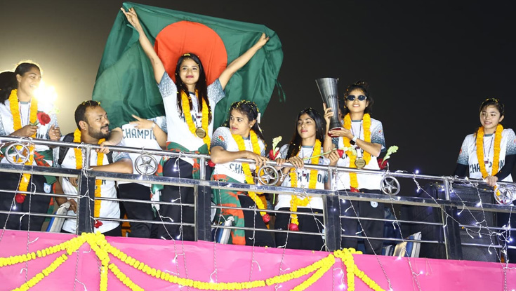 ব্যাংককে ইতিহাস গড়া সাবিনা বোনাস পাচ্ছেন