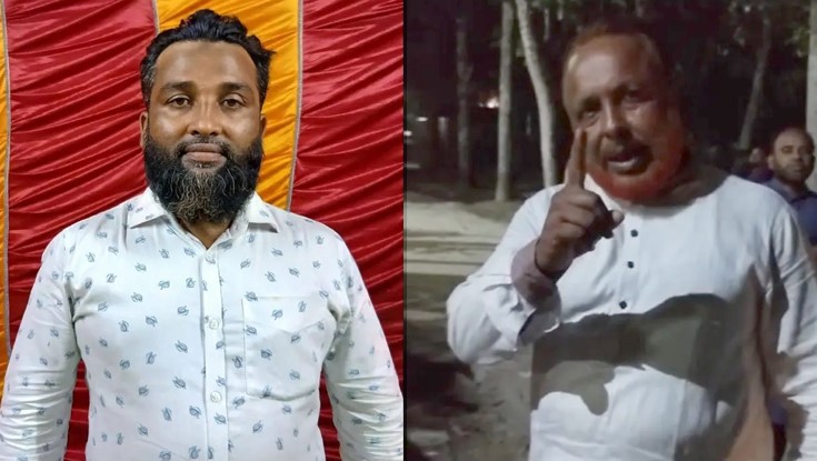 সাংবাদিকের ওপর জামায়াত নেতার হামলা