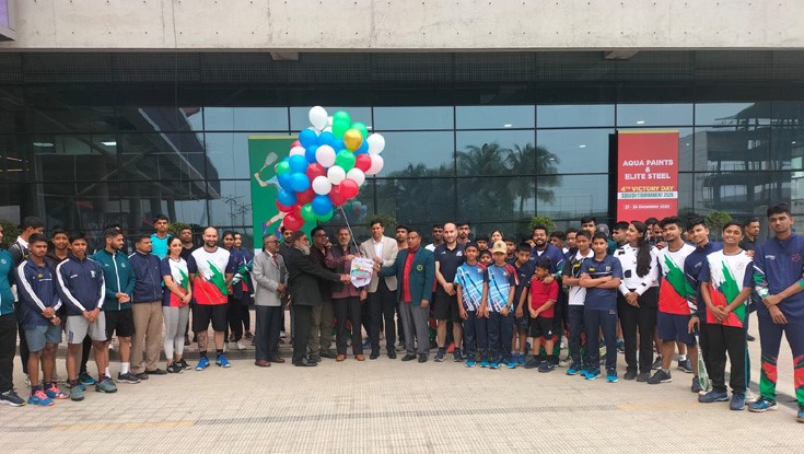 বিজয় দিবস স্কোয়াশের চূড়ান্ত পর্বের খেলা শুরু