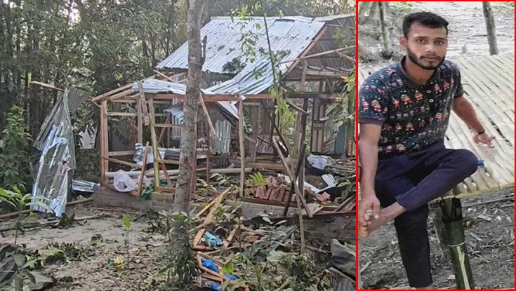 ককটেল বিস্ফোরণে প্রাণ গেল যুবকের