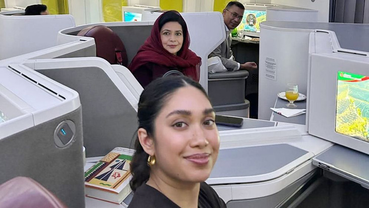 দেশের পথে তারেক রহমান