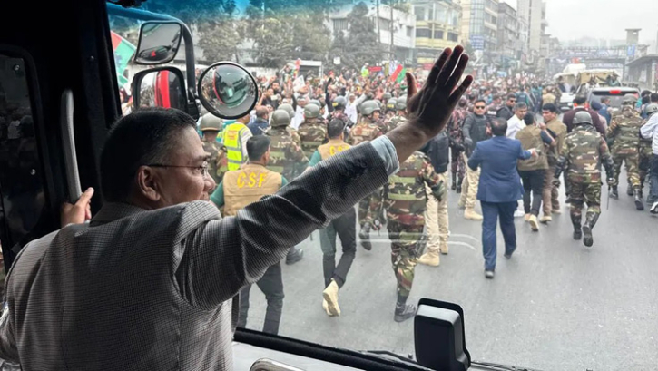 দুপুরে স্মৃতিসৌধে যাচ্ছেন তারেক রহমান