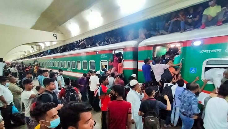 ঈদযাত্রায় ৫ জোড়া বিশেষ ট্রেন, যেসব রুটে চলবে