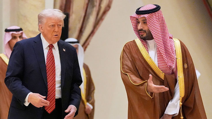 চলমান উত্তেজনা নিয়ে সৌদি যুবরাজের সঙ্গে ট্রাম্পের ফোনালাপ