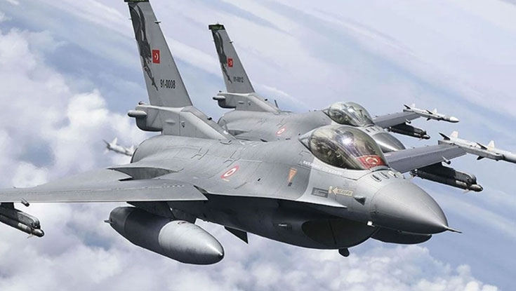 এবার সাইপ্রাসে ৬টি এফ-১৬ যুদ্ধবিমান মোতায়েন তুরস্কের