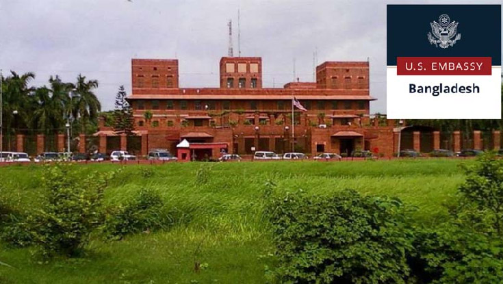 হাদির মৃত্যুতে মা‌র্কিন দূতাবাসের শোক প্রকাশ