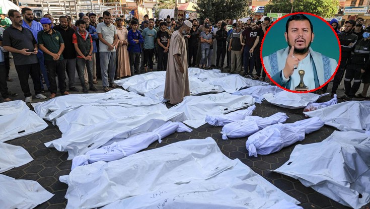 যুক্তরাষ্ট্র-ইসরায়েল ৩০ লাখ মুসলিম হত্যা করেছে: হুথি নেতা