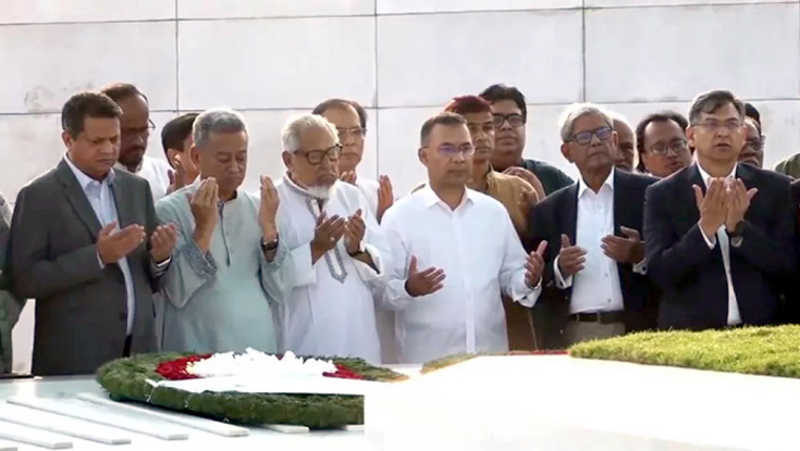 শহীদ জিয়া, খালেদা জিয়ার সমাধিতে প্রধানমন্ত্রীর শ্রদ্ধা